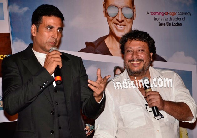 Akshay Kumar with Tigmanshu Dhulia