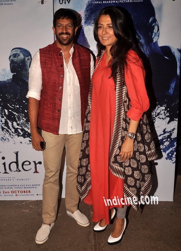 Kabir Khan with wife Mini Mathur