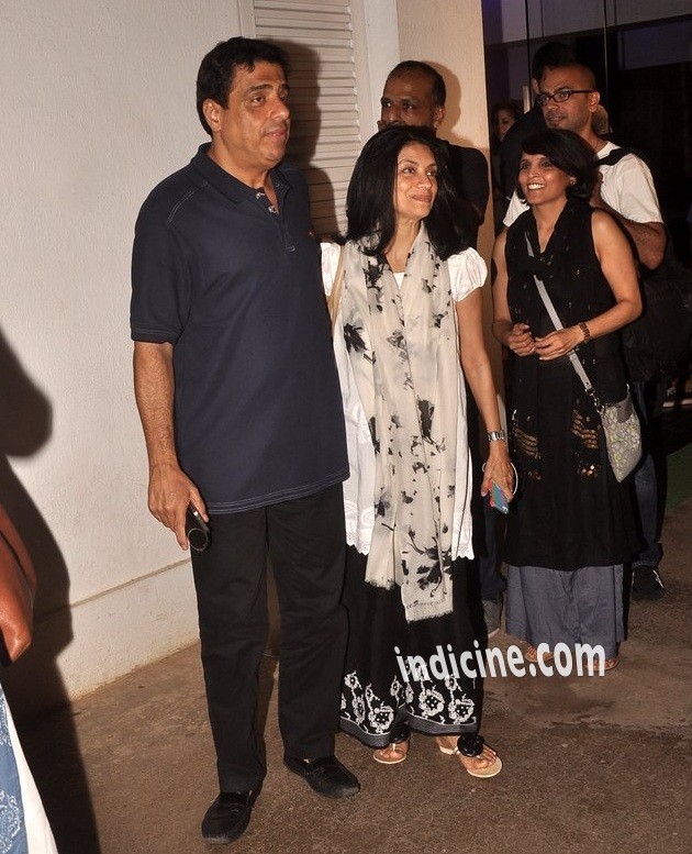 Ronnie Screwvala with wife Zarina Mehta