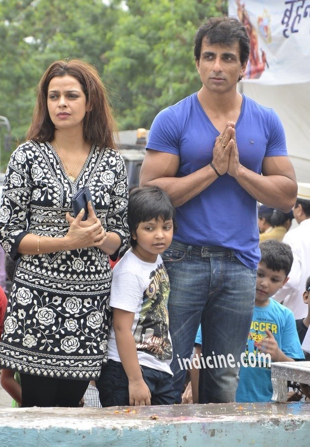 Sonu Sood with wife Sonali