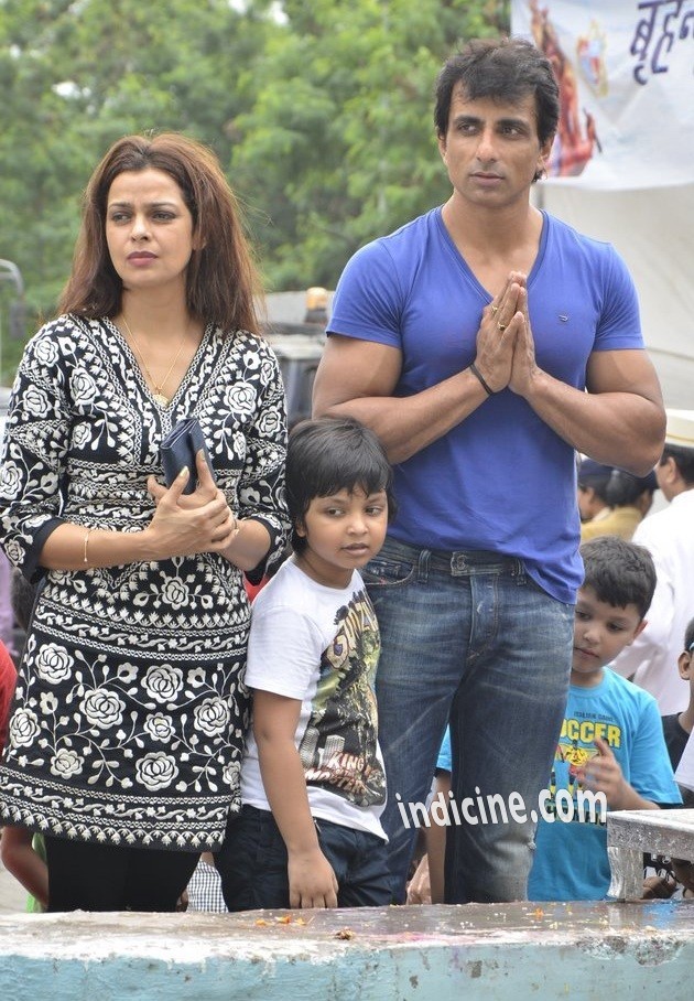 Sonu Sood with wife Sonali