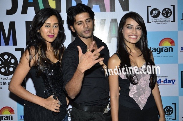 Teejay Sidhu, Karanvir Bohra and Surbhi Jyoti