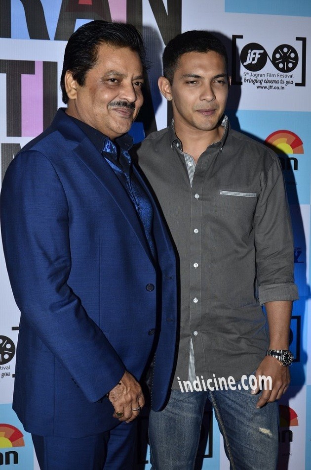 Udit Narayan with son Aditya Narayan