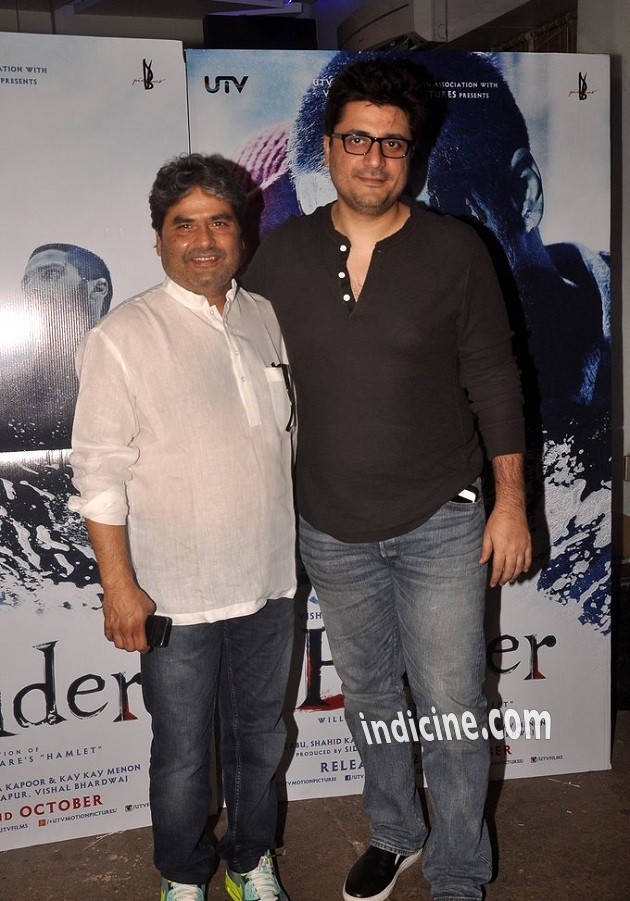 Vishal Bhardwaj with Goldie Behl