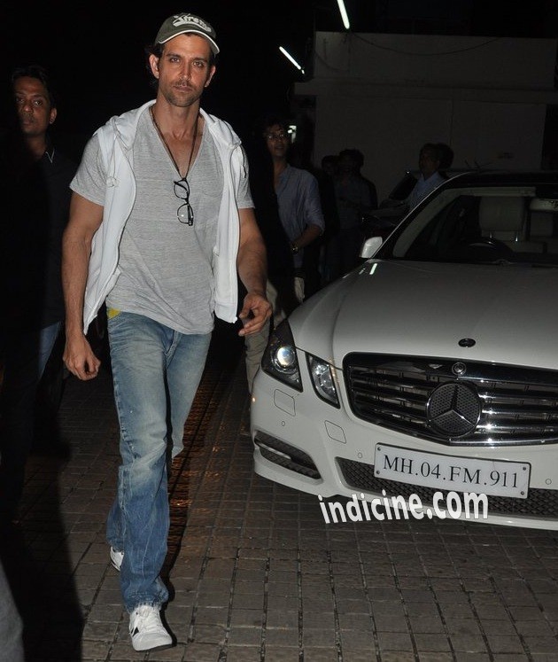 Hrithik Roshan at special screening of Bang Bang