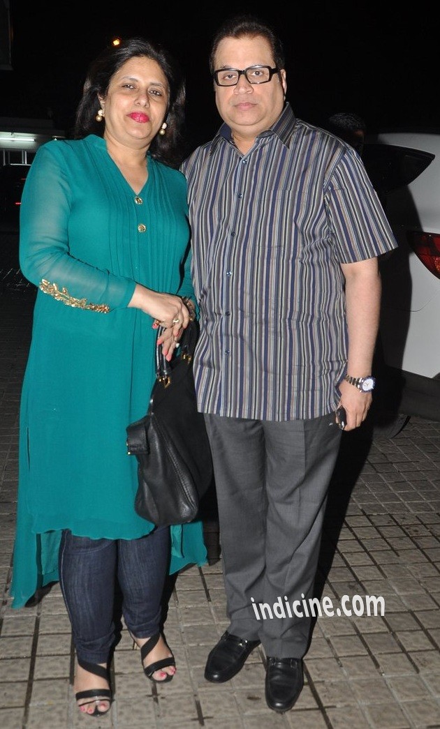 Ramesh Taurani with wife Varsha Taurani