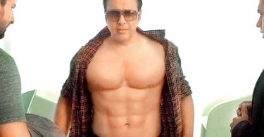 Govinda's six pack abs for Happy Ending