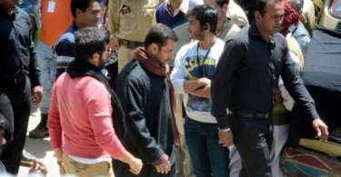 Salman Khan, Kabir Khan Bajrangi Bhaijaan on location