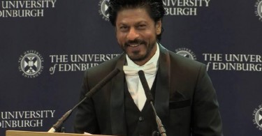 Shahrukh Khan at the University of Edinburgh