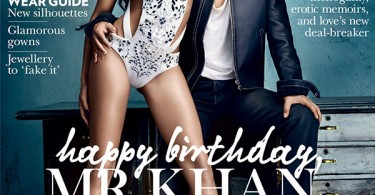 Shahrukh Khan on Vogue India Magazine Cover