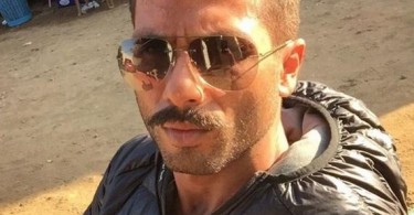 Shahid Kapoor's Selfie from Rangoon Sets