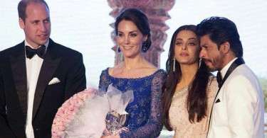 SRK Aishwarya Royal Couple