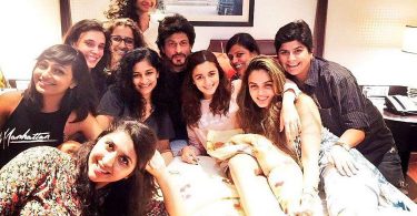 SRK and Alia Bhatt on the sets of Gauri Shinde's Next