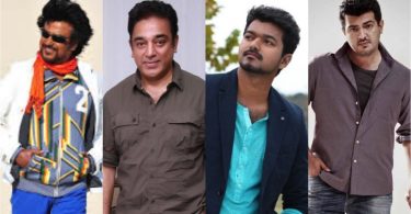 Top Actors in Tamil Cinema