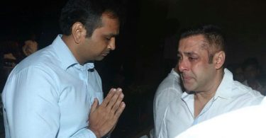 Salman Khan at Rajjat Barjatya's Prayer Meet
