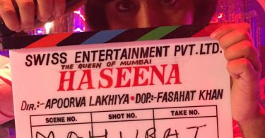 First day shoot for Haseena - Shraddha Kapoor