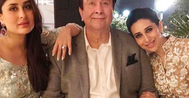 Kareena, Karisma celebrate dad Randhir's birthday