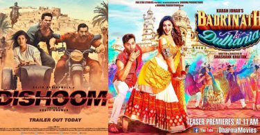 Dishoom vs Badrinath Ki Dulhania